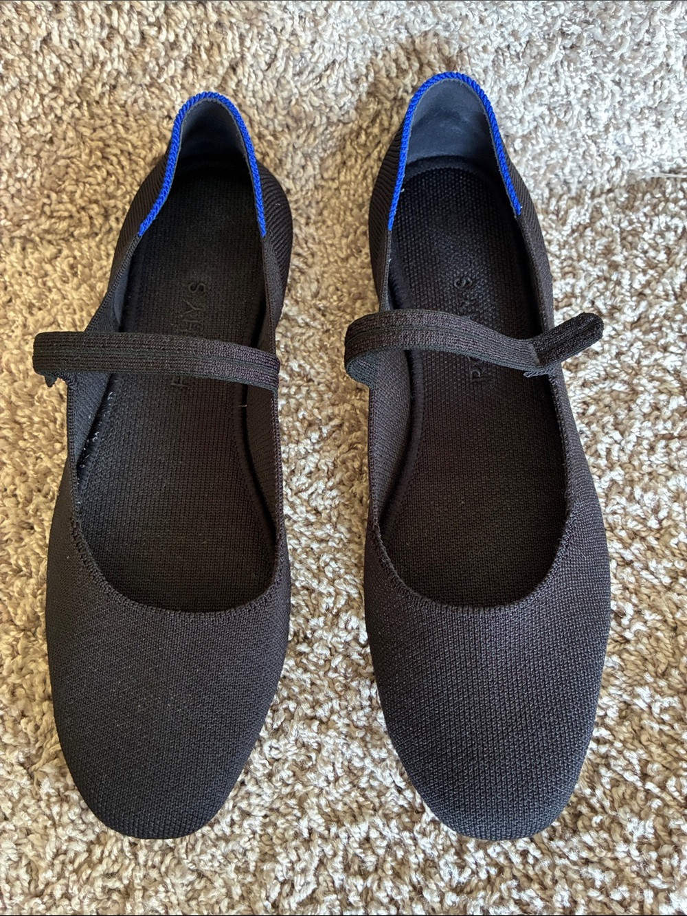 Rothy's Brand New- Black Mary Jane Knit Flats - Picture 3 of 12